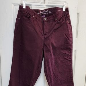 EUC Gloria Vanderbilt Rail Straight Jeans